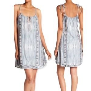 Hale Bob Ksenjia Keyhole Flounce Dress Size Large